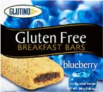 Glutino Blueberry Breakfast Bar