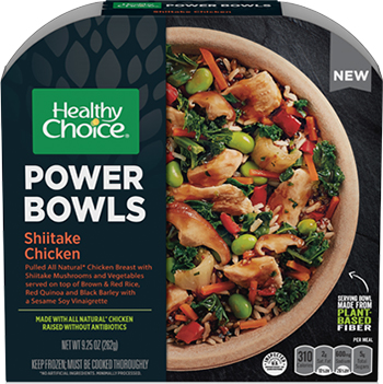 Dr. Gourmet reviews the Shiitake Chicken Power Bowl from Healthy Choice
