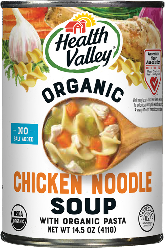 Dr. Gourmet reviews Health Valley No Salt Added Chicken Noodle Soup