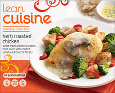 Lean Cuisine Herb Roasted Chicken Review by Dr. Gourmet