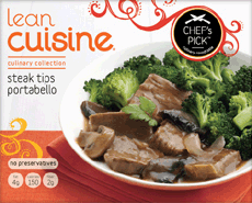 Steak Tips Portabello from Lean Cuisine Reviewed by Dr. Gourmet