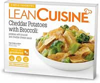 Lean Cuisine Cheddar Potatoes with Broccoli