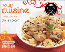 Dr. Gourmet Reviews Lean Cuisine Culinary Collection Chicken Pecan