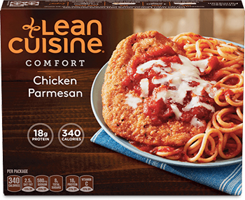 the Dr. Gourmet tasting panel reviews the Chicken Parmesan from Lean Cuisine