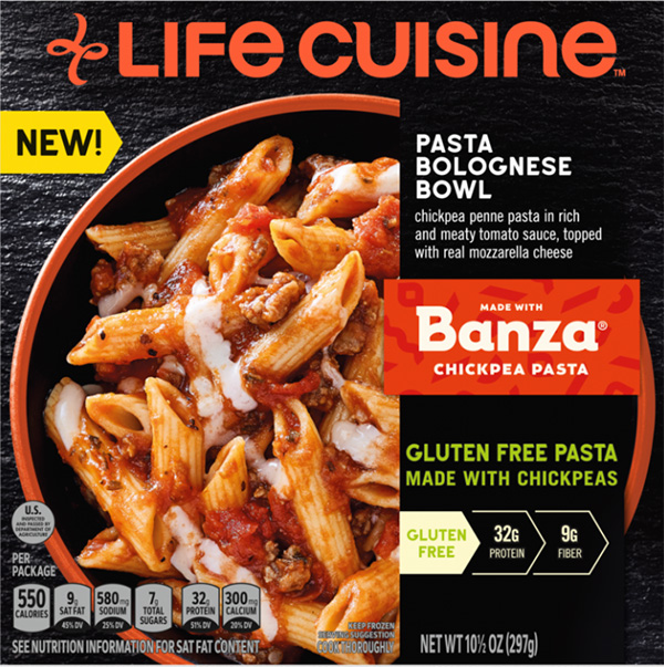 Dr. Gourmet reviews the gluten-free Pasta Bolognese Bowl from Life Cuisine