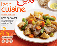 Dr. Gourmet Reviews Beef Pot Roast from Lean Cuisine