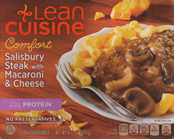 Dr. Gourmet returns to re-review Lean Cuisine's Salisbury Steak with Macaroni and Cheese