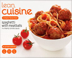 Lean Cuisine's Spaghetti with Meatballs Review by Dr. Gourmet