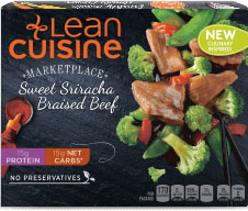 Dr. Gourmet reviews the Sweet Sriracha Braised Beef from Lean Cuisine
