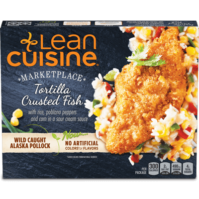 the Dr. Gourmet tasting panel revisits the Tortilla Crusted Fish from Lean Cuisine