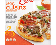 Lean Cuisine Traditional Deluxe Pizza Review by Dr. Gourmet