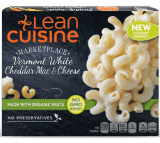 Dr. Gourmet reviews Vermont White Cheddar Mac & Cheese from Lean Cuisine