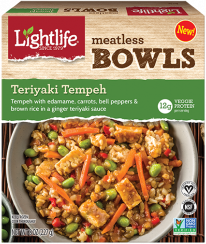 Dr. Gourmet reviews the Teriyaki Tempeh Meatless Bowl from Lightlife
