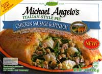 Michael Angelo's Chicken Sausage & Spinach Pie