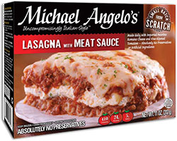 Dr. Gourmet reviews Lasagna with Meat Sauce from Michael Angelo's