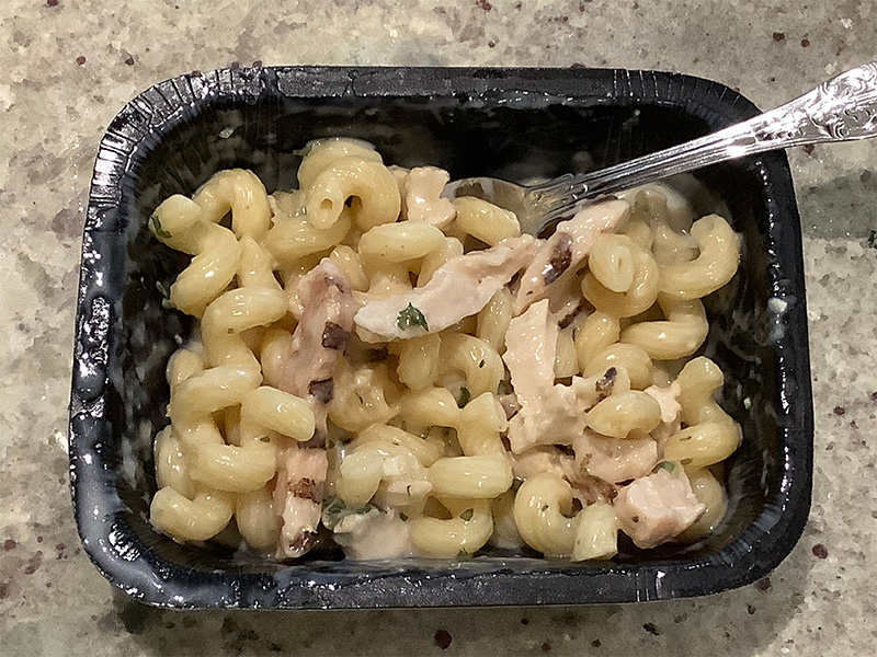 the Chicken Alfredo from Rao's, after microwaving