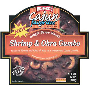 The Dr. Gourmet tasting panel reviews the Shrimp and Okra Gumbo from Richard's Cajun Favorites