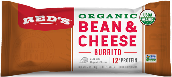 Red's All Natural Bean & Cheese Burrito