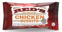 Red's All Natural Chicken Burrito