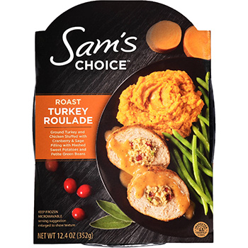 Dr. Gourmet reviews the Roast Turkey Roulade from Walmart's 'Sam's Choice' line.