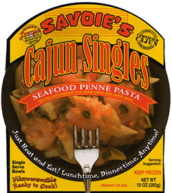 Savoie's Foods Seafood Penne Pasta Reviewed by Dr. Gourmet