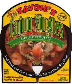 Savoie's Foods Shrimp Etouffee Reviewed by Dr. Gourmet