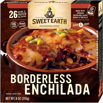 The Dr. Gourmet tasting panel reviews the Borderless Enchilada bowl from Sweet Earth Foods