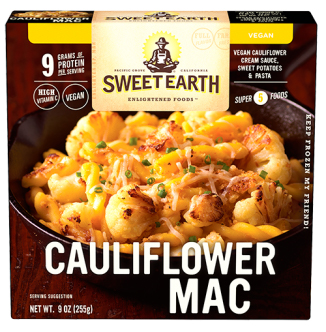 the Dr. Gourmet tasting panel reviews the Cauliflower Mac from Sweet Earth