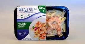 Dr. Gourmet reviews the Shrimp Scampi from Sea Tru