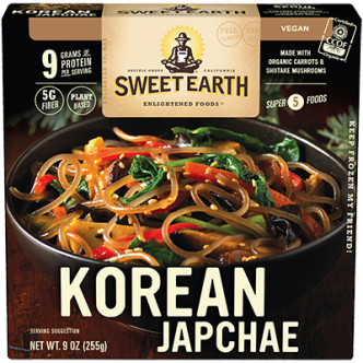 Dr. Gourmet reviews the Korean Japchae from Sweet Earth Foods