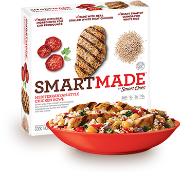 Dr. Gourmet reviews Smart Made by Smart One's Mediterranean-Style Chicken Bowl