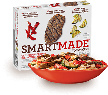The Dr. Gourmet tasting panel reviews the Grilled Peppercorn Beef and Vegetables from Smart Made by Smart Ones