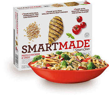 The Dr. Gourmet tasting panel reviews the Pesto Chicken and Orzo from Smart Made by Smart Ones