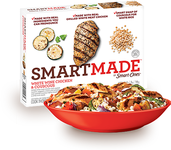 Dr. Gourmet reviews White Wine Chicken & Couscous from Smart Made by Smart Ones