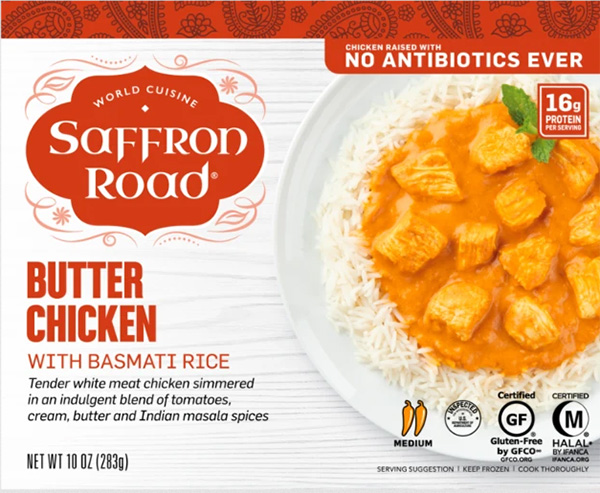 Dr. Gourmet reviews the Butter Chicken from Saffron Road
