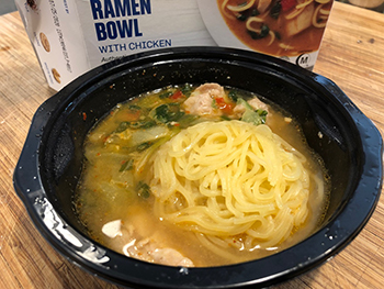 the Tan Tan Ramen Bowl with Chicken from Saffron Road