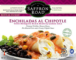 Dr. Gourmet Reviews the Chicken Enchiladas al Chipotle from Saffron Road Foods