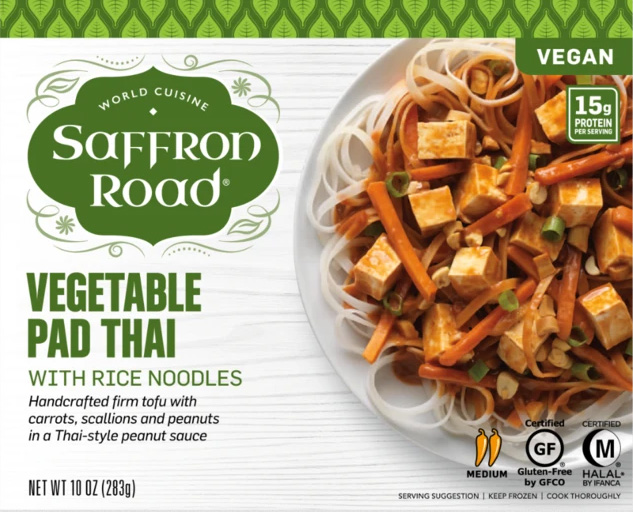 Dr. Gourmet reviews the Vegetable Pad Thai from Saffron Road