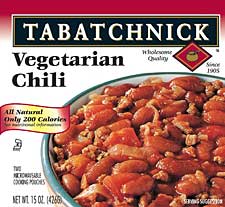 Tabatchnick Vegetarian Chili Review by Dr. Gourmet