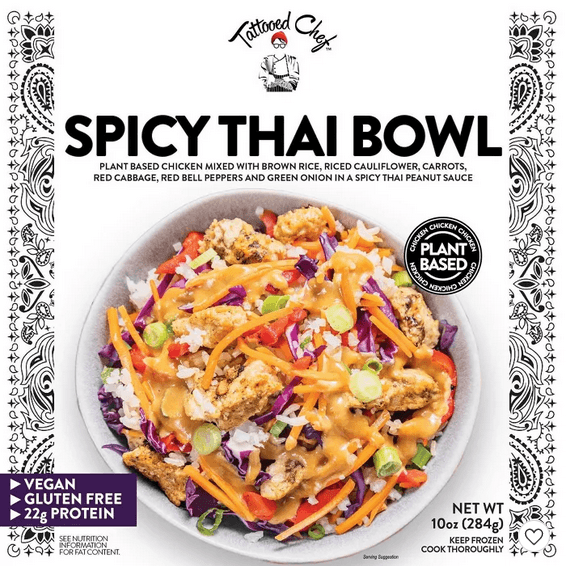 Dr. Gourmet reviews the Spicy Thai Bowl from Tattooed Chef