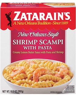Dr. Gourmet Reviews Zatarain's Shrimp Scampi with Pasta